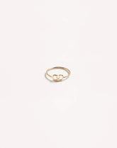 VLOGO SIGNATURE METAL RING