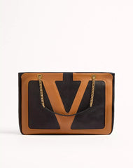 Valentino Garavani Viva Superstar Medium Nappa Leather Shopping Bag