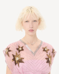 Ovalette Necklace In Metal, Pearls And Swarovski® Crystals
