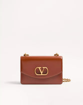 Valentino Garavani Vain Shoulder Bag In Shiny Calfskin