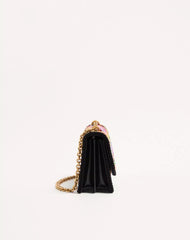Valentino Garavani Vain Embroidered Shoulder Bag