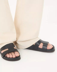 Studshield Slide Sandal In Calfskin