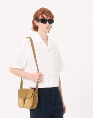 Valentino Bowling Shirt In Cotton Poplin With Vgold