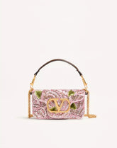 Valentino Garavani Locò Small Embroidered Shoulder Bag