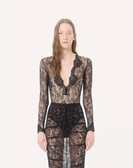 Stretch Lace Bodysuit