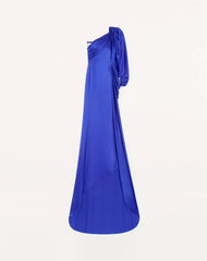 Crepe Satin Gown