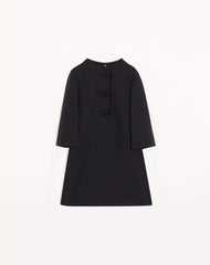 CREPE COUTURE SHORT DRESS