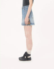 Short Denim Skirt