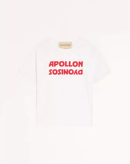 Valentino Cotton T-Shirt With Apollon/Dyonisos Print