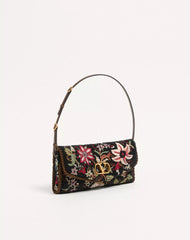 Valentino Garavani Devain Embroidered Small Shoulder Bag