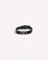 Vlogo Signature Grainy Calfskin Bracelet