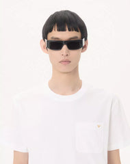Valentino Cotton T-Shirt With Vgold