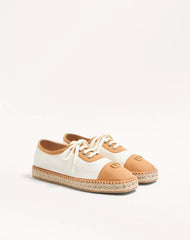 Palm Avenue Espadrilles In Canvas And Buffalo