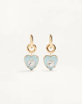 Coeur Hyperbole Earrings In Metal, Resin And Swarovski® Crystals