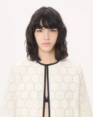 Jacket In Fleurs A Jour Cotton
