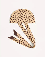 Pois Dalmata Plus De Pois Headband In Cotton And Silk