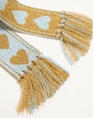 Antibes Scarf With Metallic Fibre