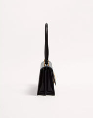 Valentino Garavani Vain Bag With Handle In Shiny Calfskin