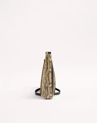 Valentino Garavani Viva Superstar Medium Python Shopping Bag