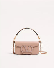 Valentino Garavani Locò Small Shoulder Bag With Jewel Logo