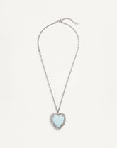 Coeur Hyperbole Necklace In Metal, Resin And Swarovski® Crystals
