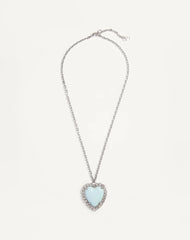 Coeur Hyperbole Necklace In Metal, Resin And Swarovski® Crystals