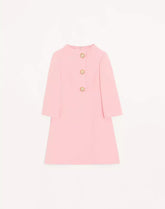Crepe Couture Short Dress