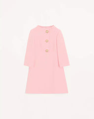 Crepe Couture Short Dress