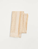 Toute La V Stole In Silk, Viscose And Cashmere