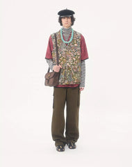 Valentino Gobelin Waistcoat With Jacquard Après L'Hiver Pattern