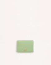 VLogo Signature Grainy Calfskin Wallet