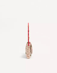Valentino Garavani Devain Embroidered Small Shoulder Bag