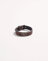 Vlogo Signature Suede And Metal Bracelet