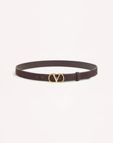 VLogo Signature Belt In Suede