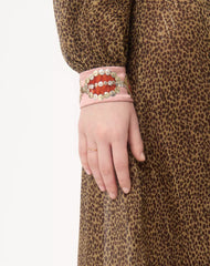VLOGO SIGNATURE METAL AND SWAROVSKI® CRYSTAL RING