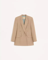 Faded Pinstripe Jacket