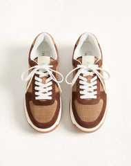 Sparry Trainer In Split Leather