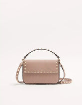 Rockstud Grainy Calfskin Pouch