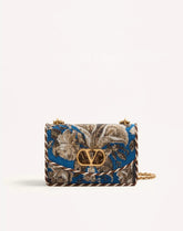 Valentino Garavani Vain Embroidered Shoulder Bag