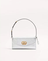 Valentino Garavani Devain Small Shoulder Bag In Laminated Nappa Leather