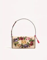 Valentino Garavani Devain Embroidered Small Shoulder Bag