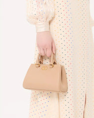 VLogo Signature Mini Bag In Grainy Calfskin