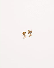 Vlogo Signature Earrings In Metal And Swarovski® Crystals