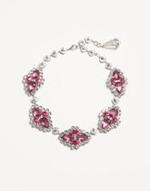 Pas Plus Necklace In Metal, Resin, Enamel And Crystals