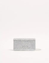 VLogo Signature Mini Shoulder Bag with Sparkling Embroidery