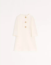Crepe Couture Short Dress