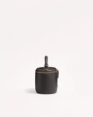 VLogo Signature Mini Vanity Bag In Grainy Calfskin