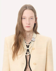 Jacket In Silk Linen Canvas