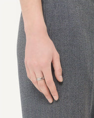 Ovalette Metal Ring