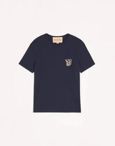 Cotton T-Shirt With Vg Patch